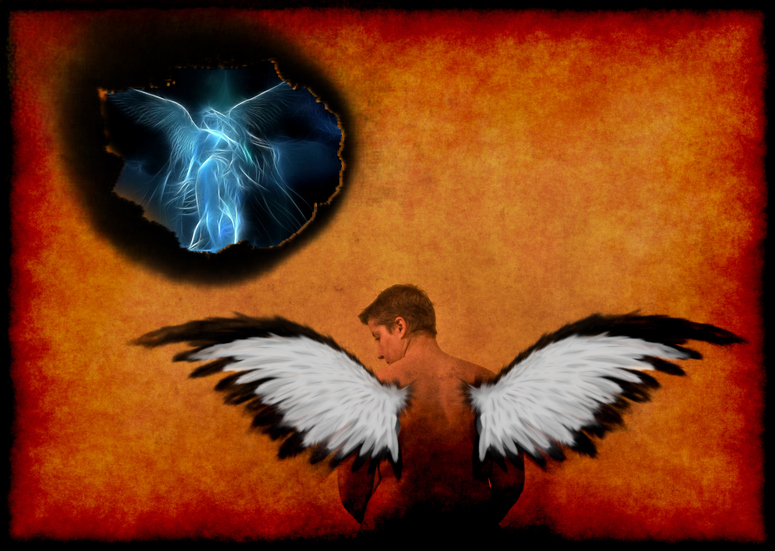 Enlightment - a fallen angel is coming home...