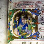 Enluminures sur livre ancien 