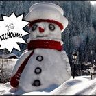 Enrhubé  le bonhomme de neige de Châtel (74)