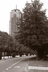 Enschede - Boulevard 1945 with HTS-toren