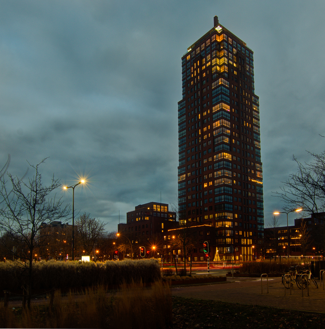 Enschede - Oldenzaalsestraat-Boulevard 1945- Alphatoren - 01