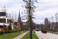 Enschede - Roombeek - Museumlaan - Josefkerk - HTS toren