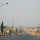 ENTACNCE OF ABUJA CITY IN NIGERIA UNDER CONSTRUCTION