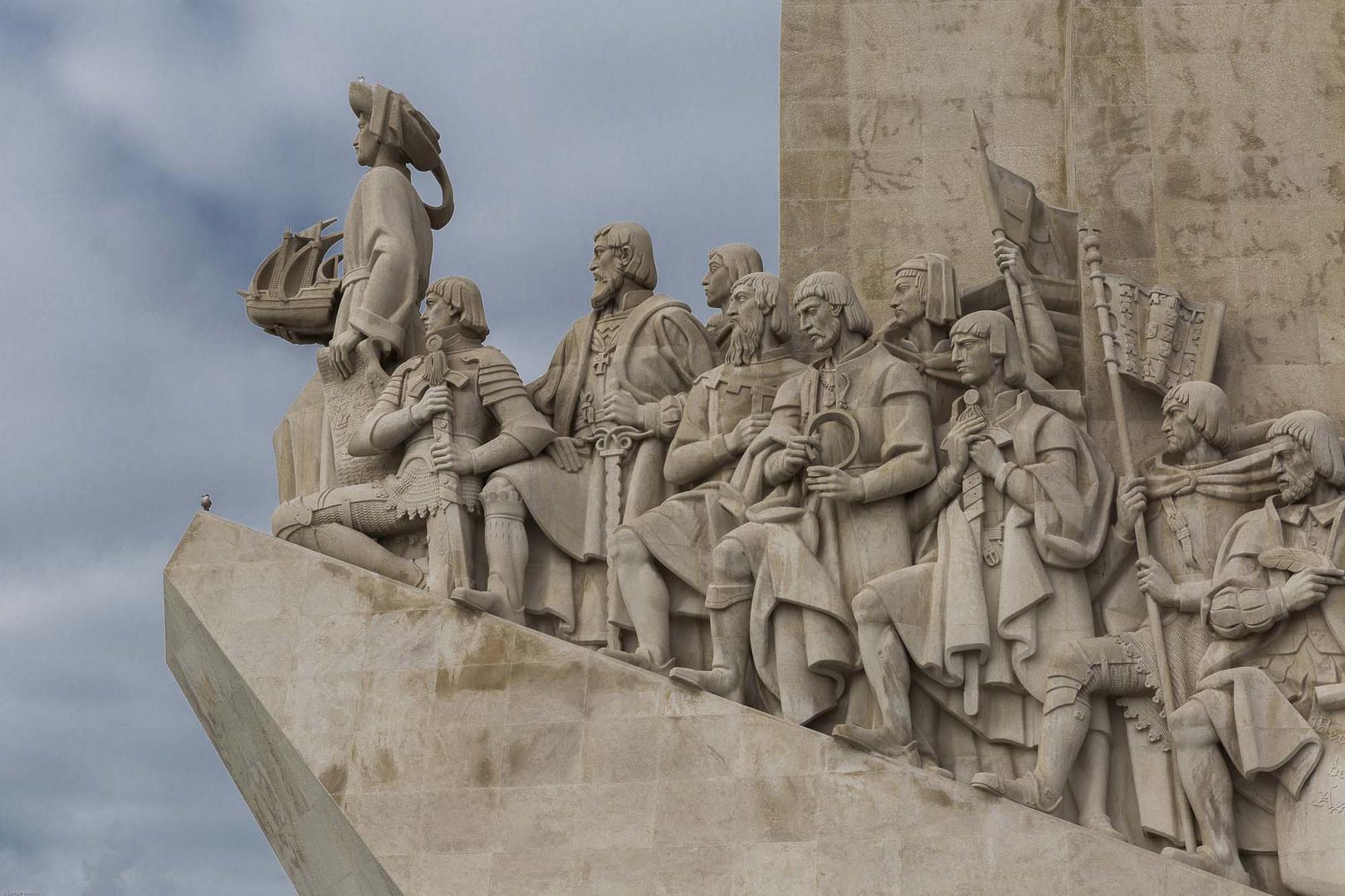 Entdeckerstatue in Belem, Lissabon 