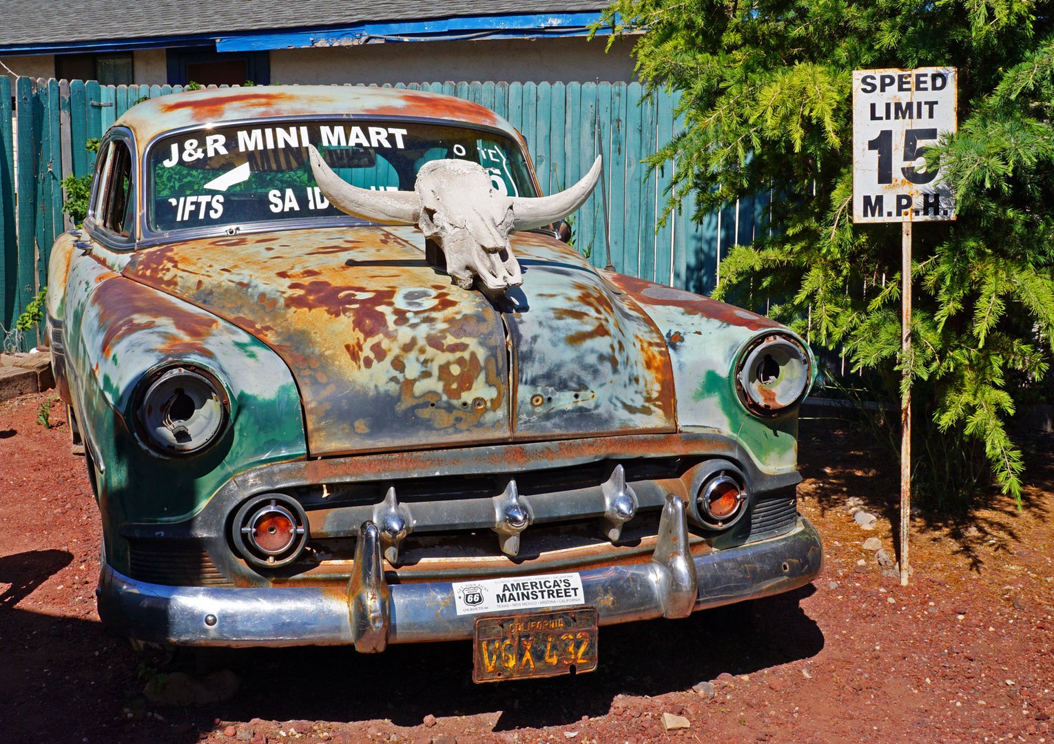 Entdeckt auf der Route 66.