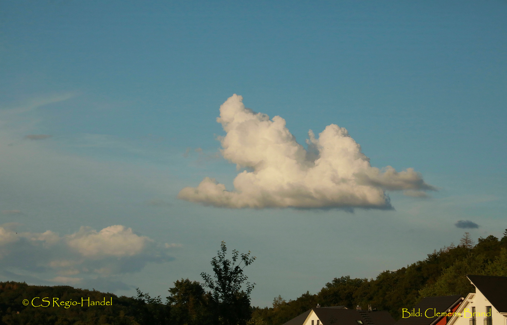 Ente ist Wolke