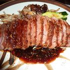 Ente mit Teriyaki-Orangensoße