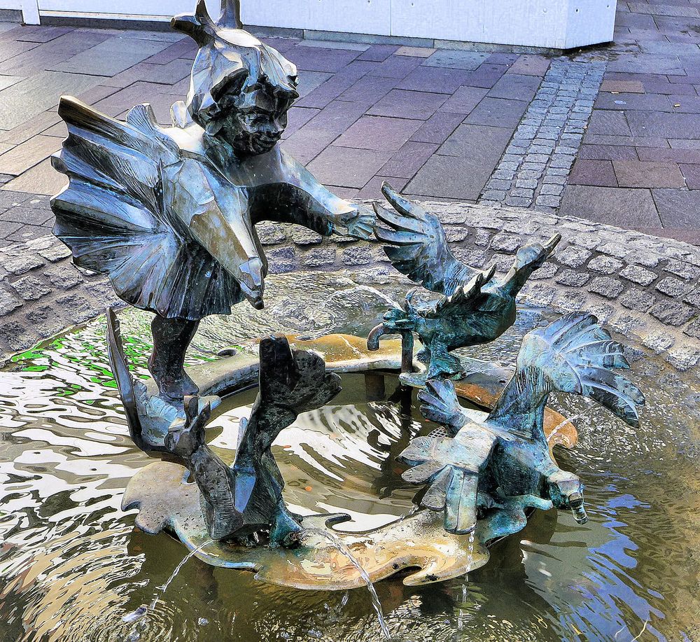 Entenbrunnen in Koblenz