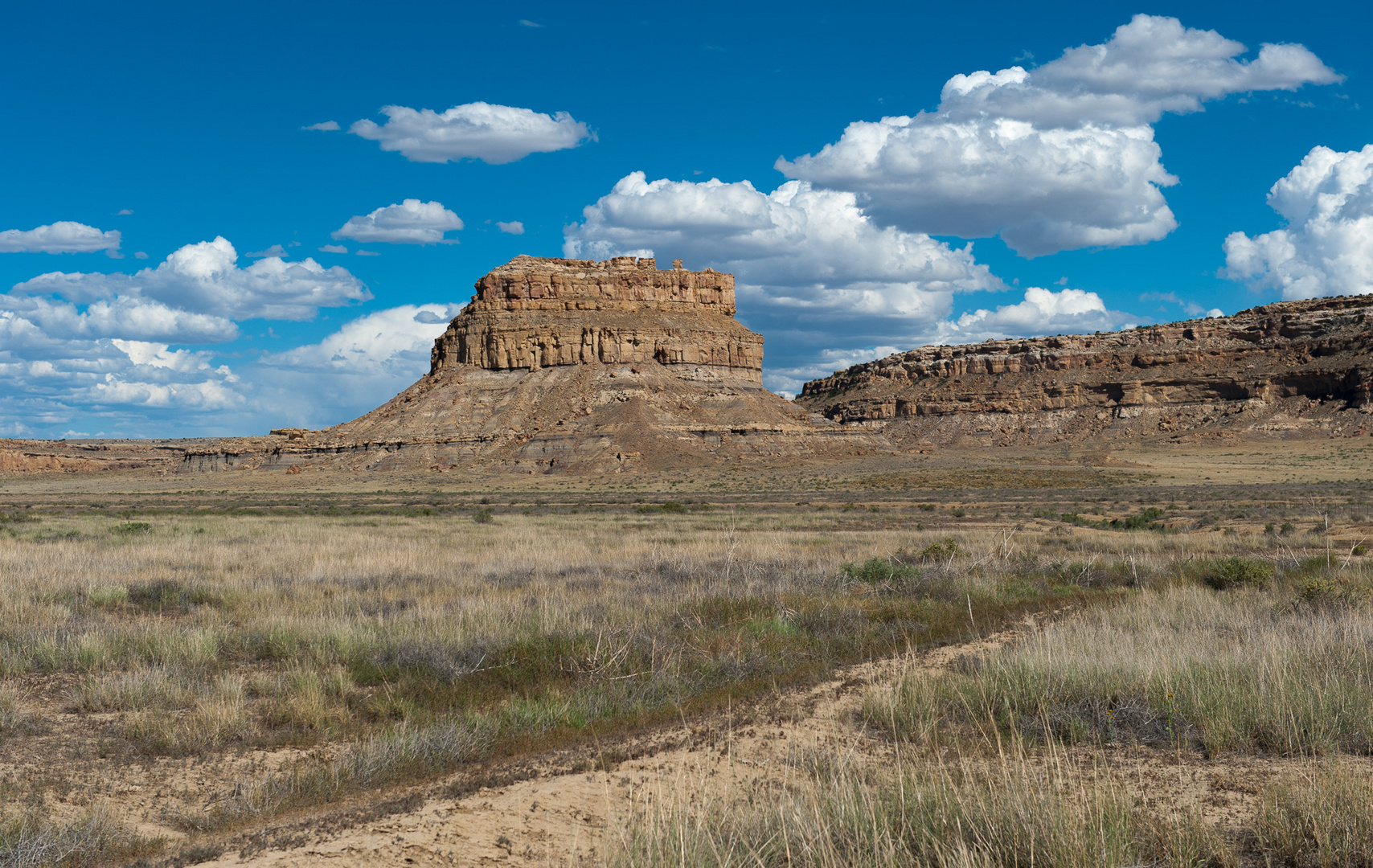 Entering Chaco Canyon