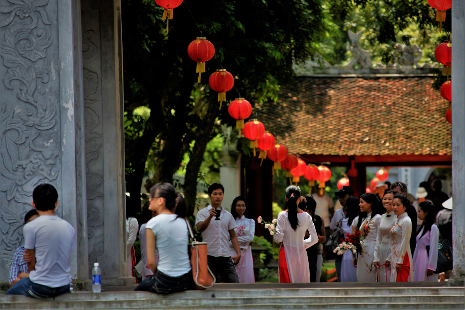 Entering the Temple