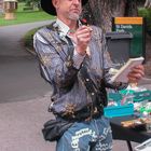 Entertainer at the Salamanca Market