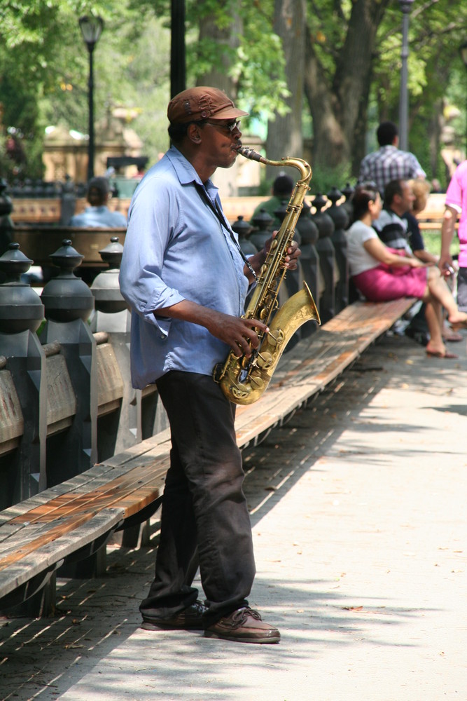 Entertainment im Central Park