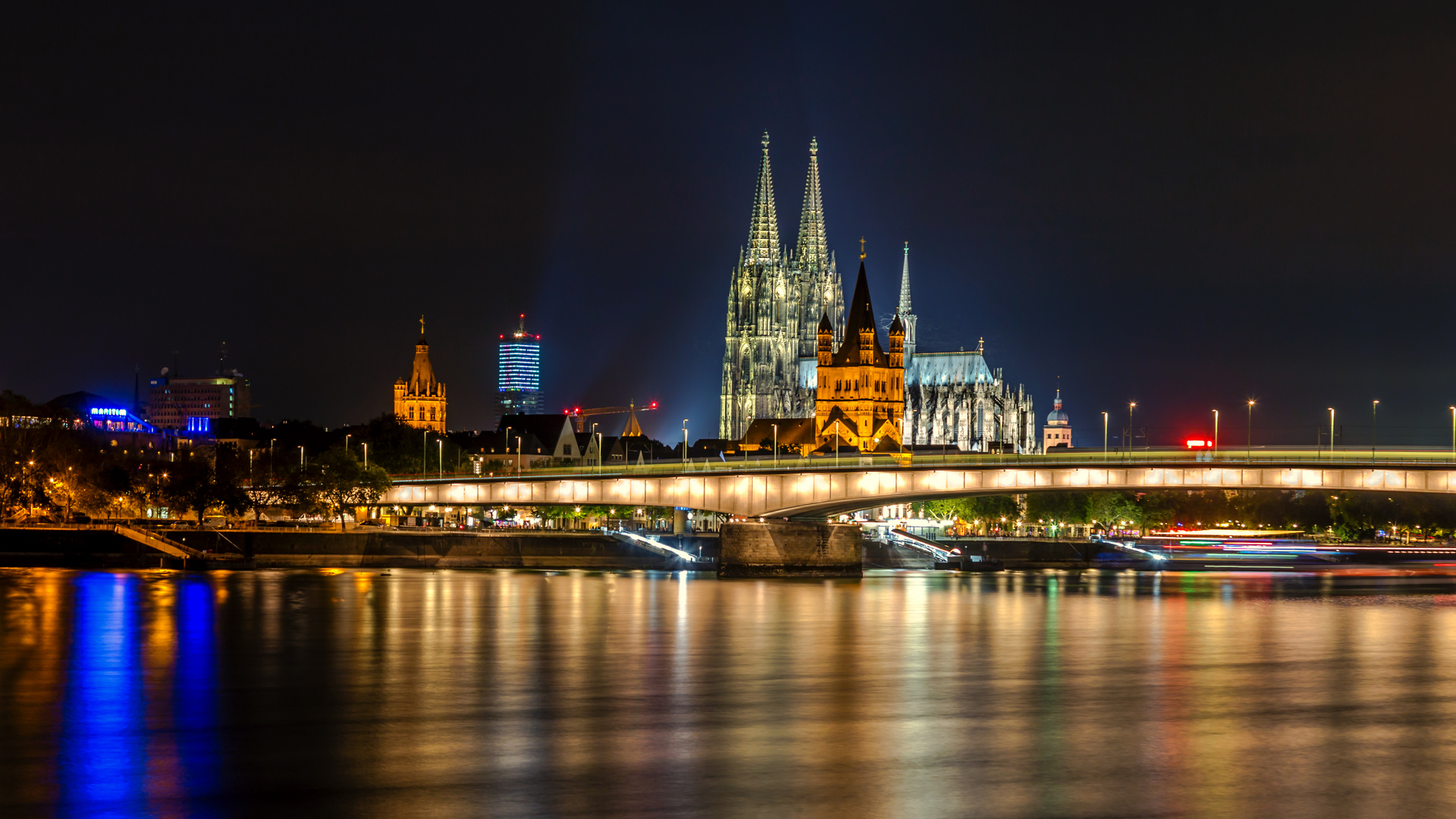 Entlang am Rhein