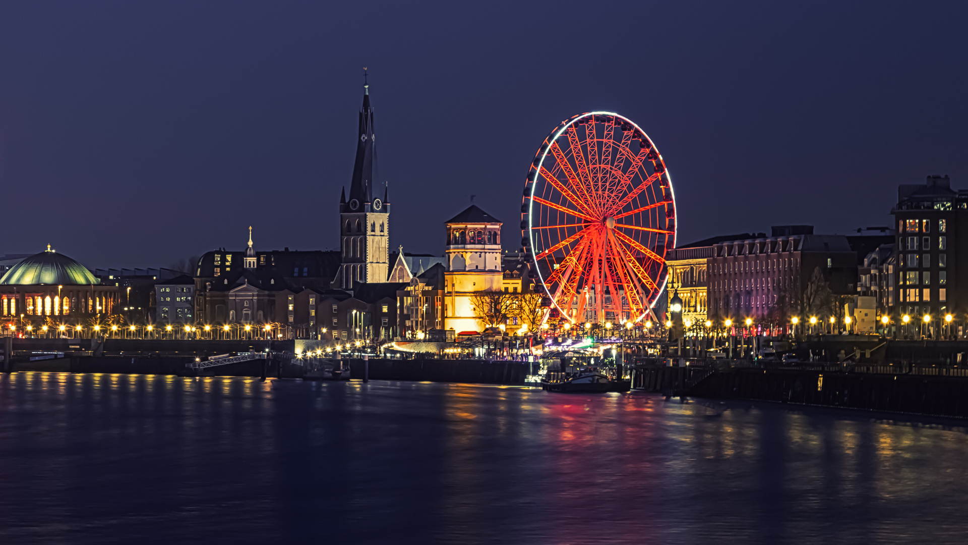 entlang am Rhein Düsseldorf