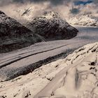 Entlang dem Aletschgletscher