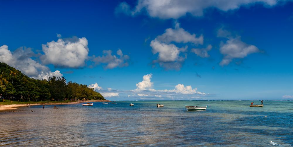 Entlang den Südufern von Mauritius