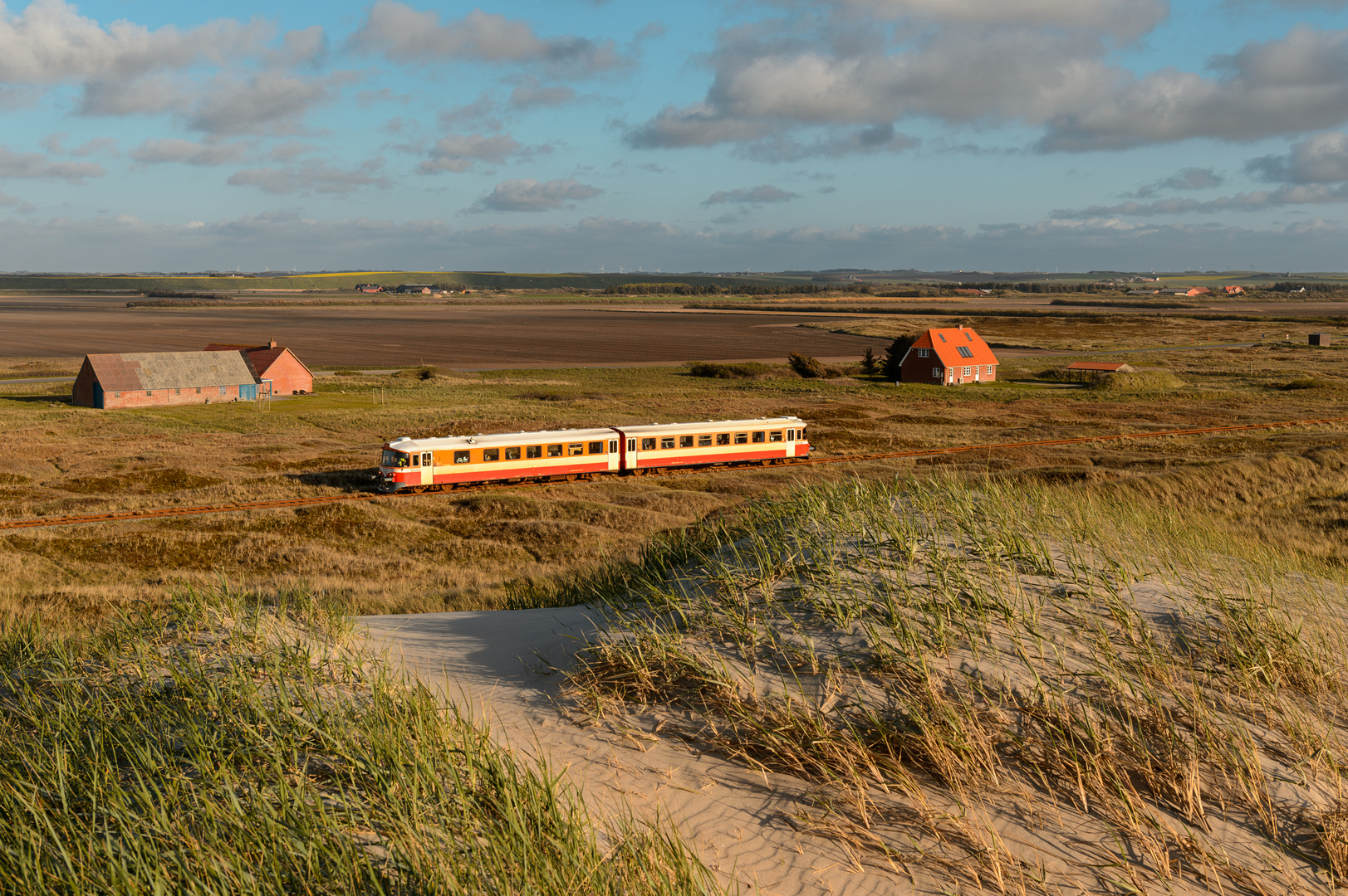 Entlang der Dünen