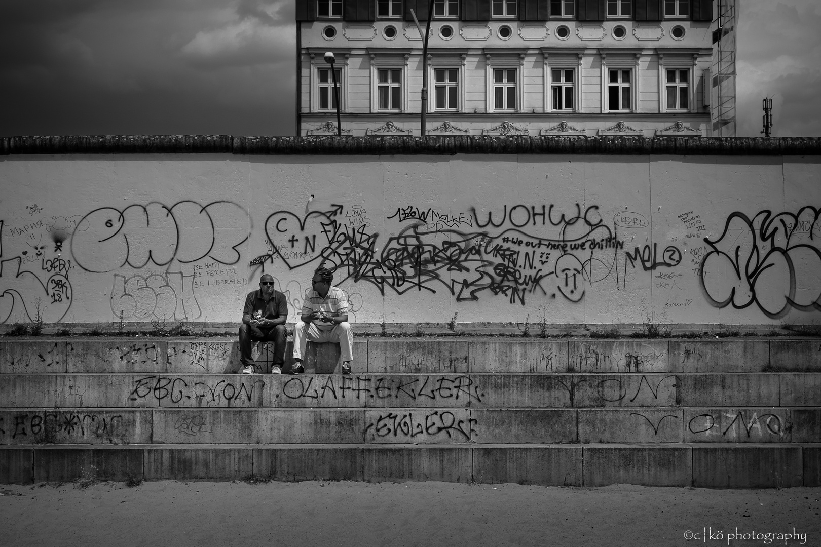 entlang der East Side Gallery 3