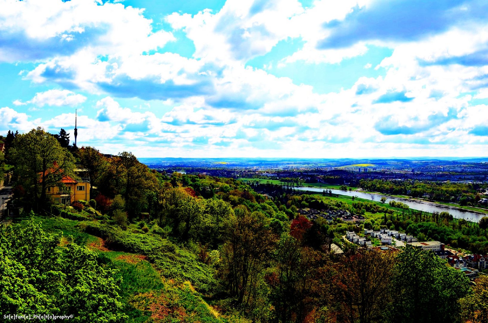 Entlang der Elbe