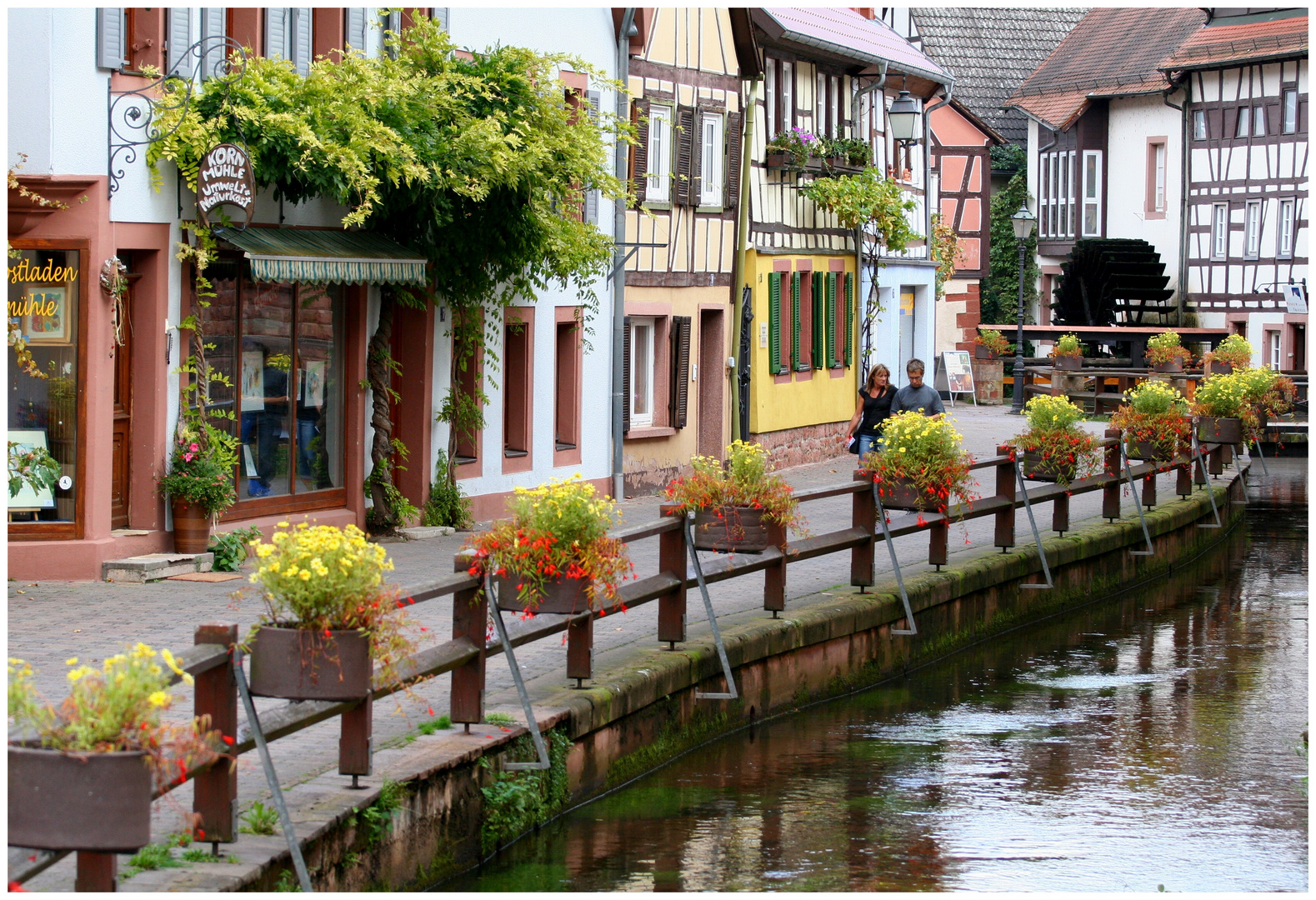 Entlang der Gerbergasse