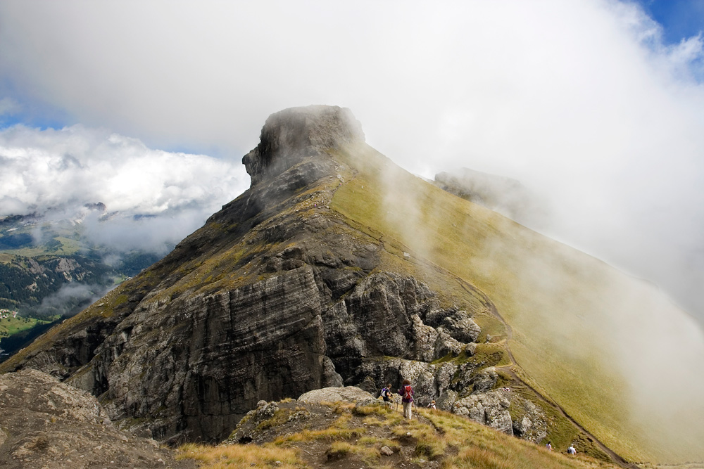 Entlang der Marmolada