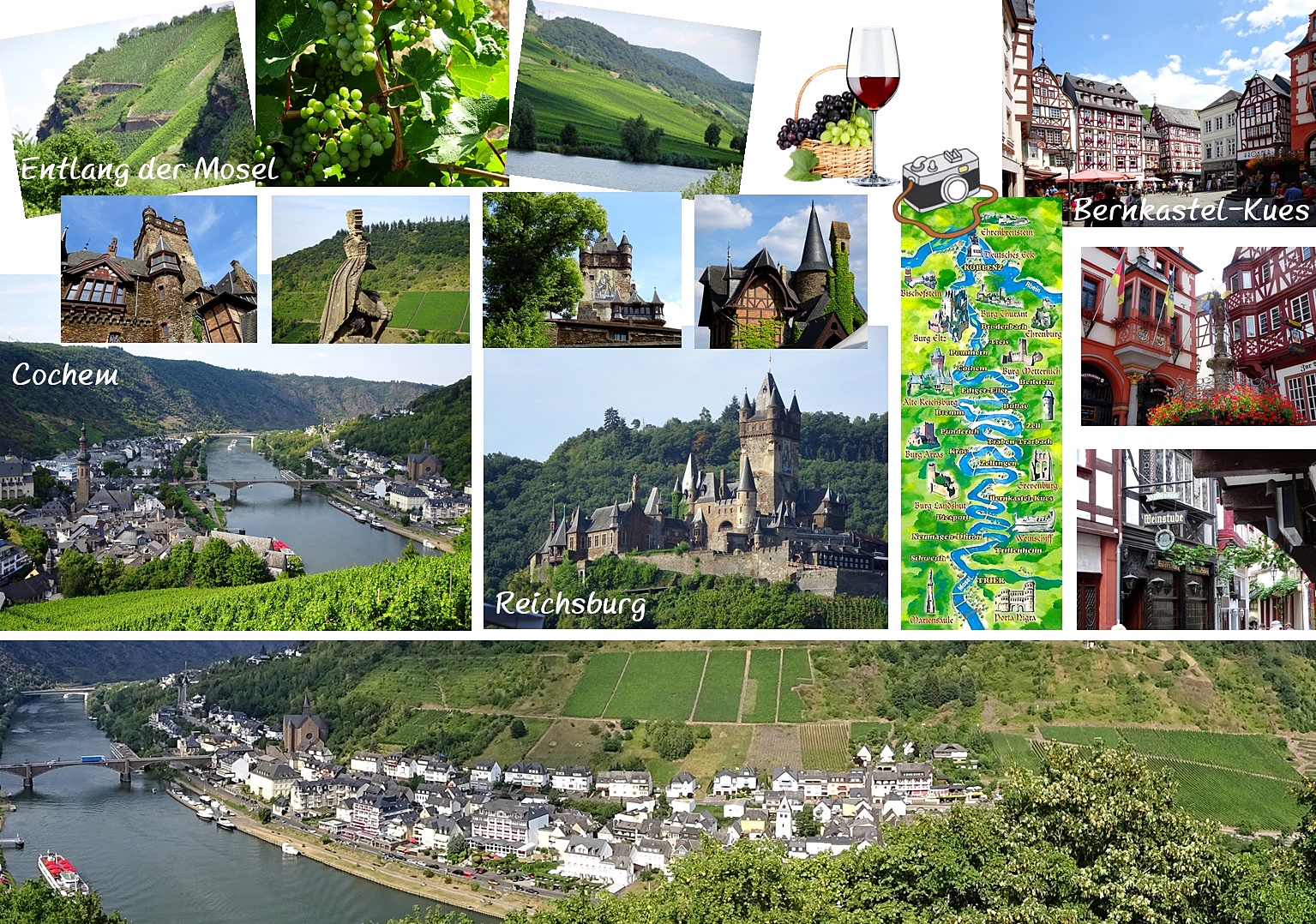 Entlang der Mosel