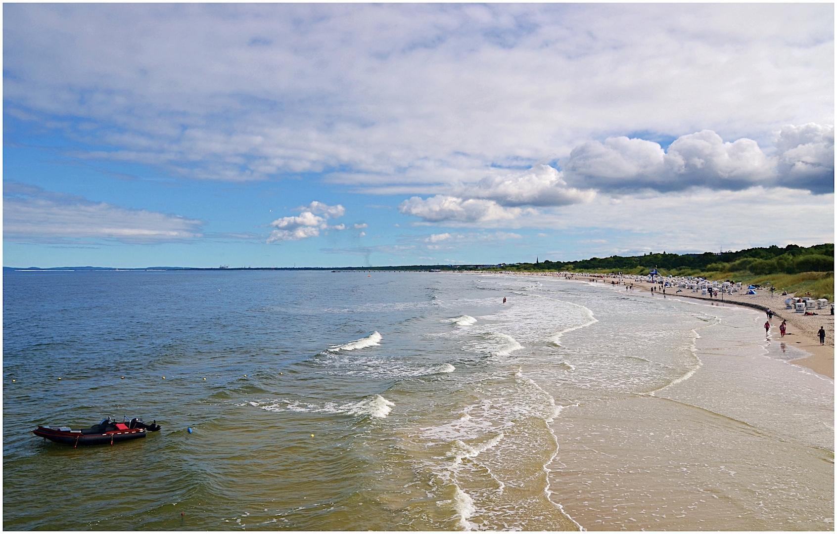 entlang der Ostsee