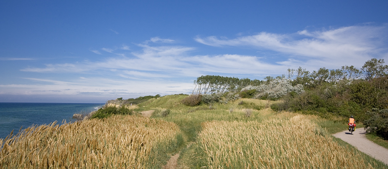 Entlang der Steilküste