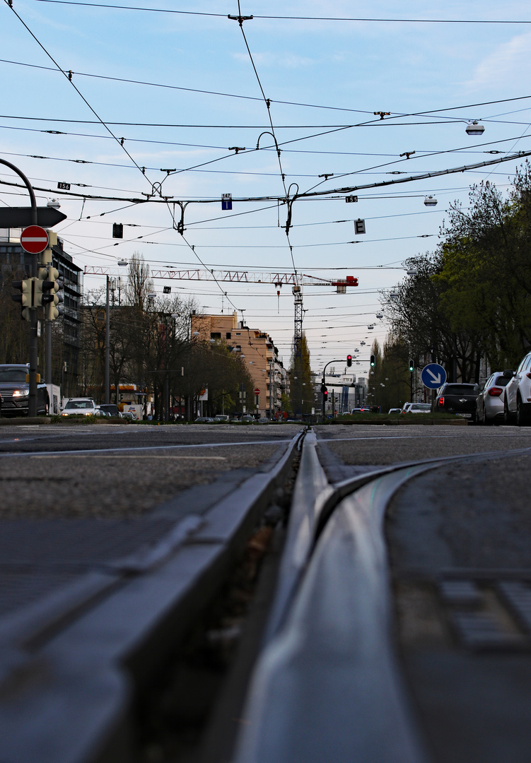 Entlang der Tram