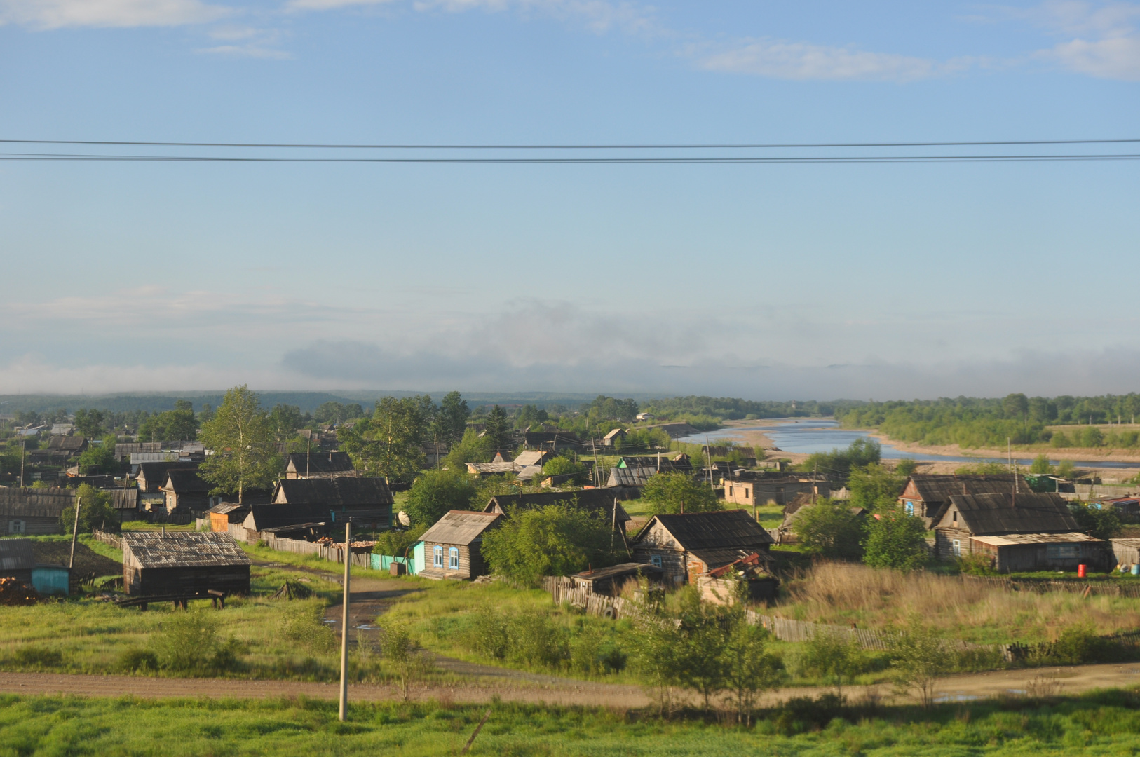 entlang der Transsib, zwischen Chabarowsk und Ulan Ude