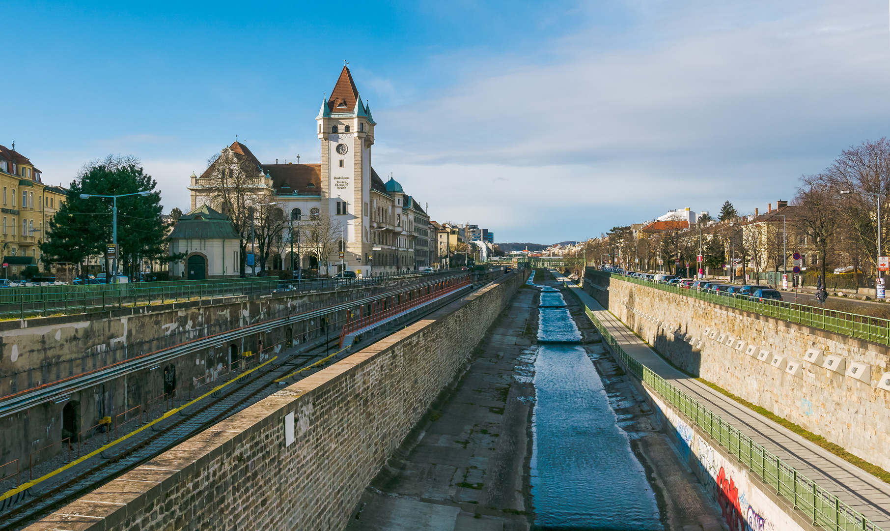 Entlang der Wien