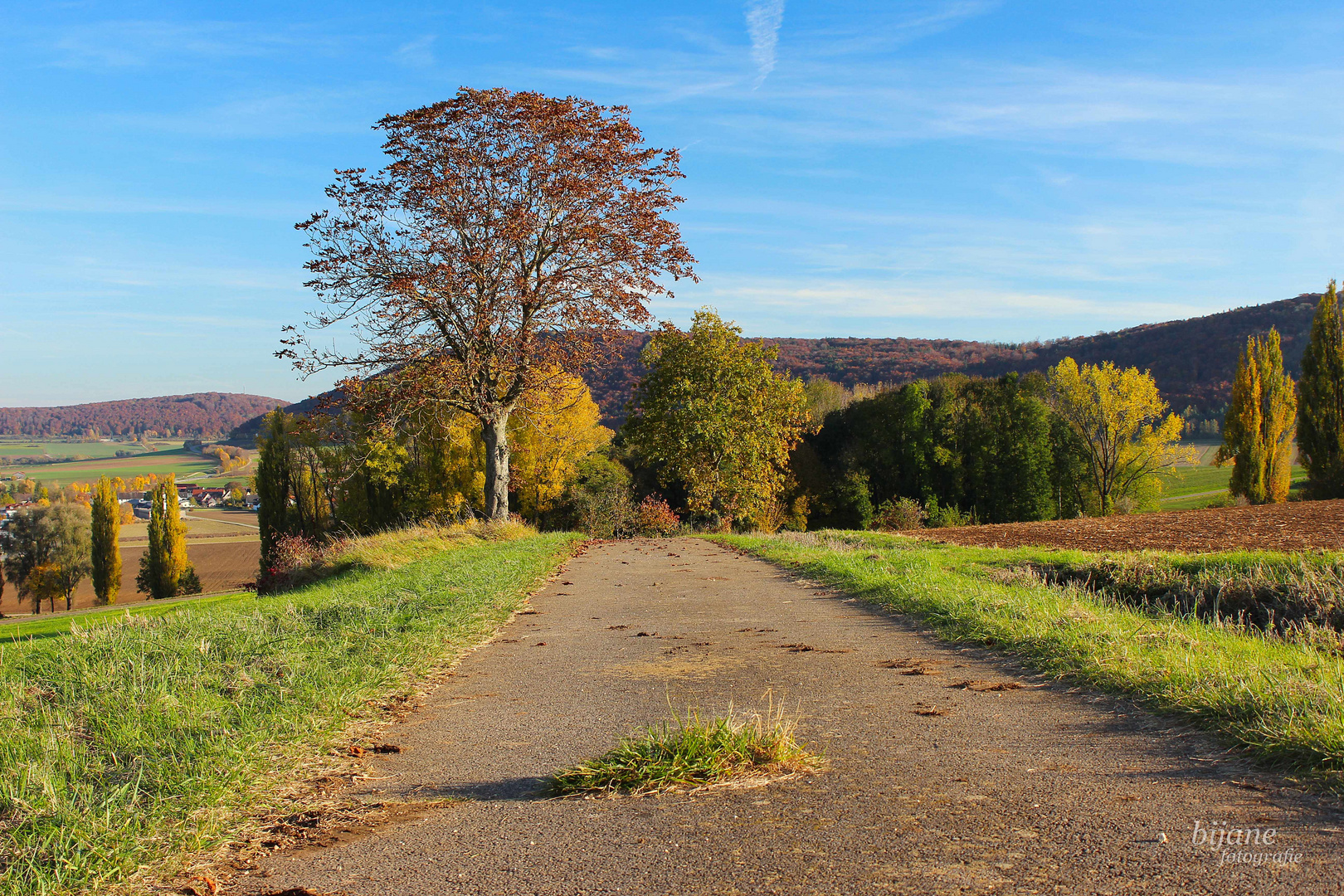 Entlang des Herbstes