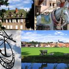 Entlang des Kanals de la Brouche im Elsass in der Nähe von Straßburg