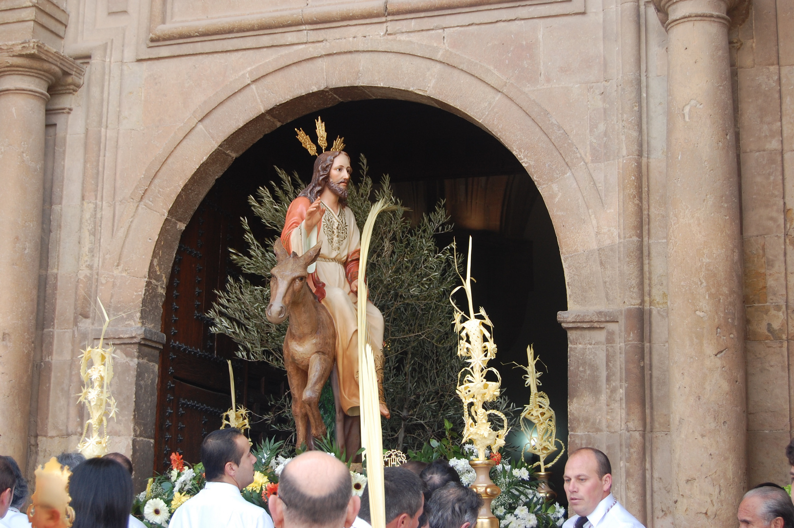 Entra triunfal en Jerusalem