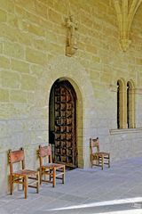 Entrada a Capella de Sant Marc