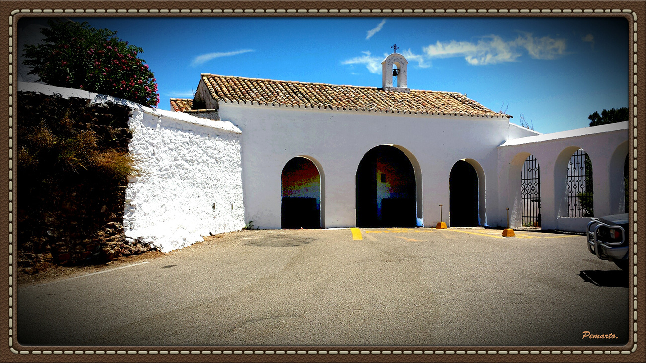 Entrada a Las Ermitas de Còrdoba.