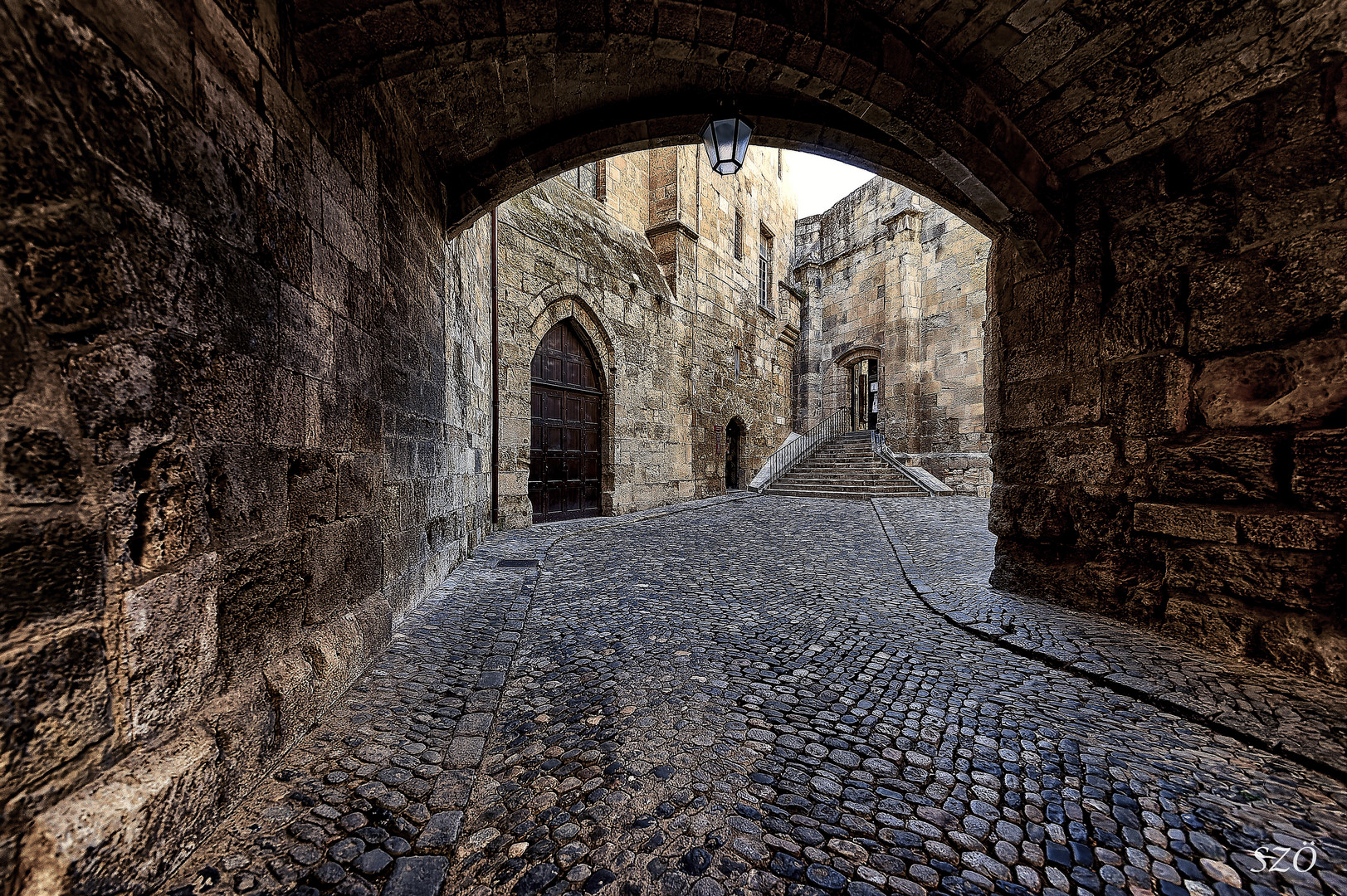 Entrada al Castillo de Perpignan