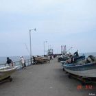 ENTRADA AL MUELLE. PTO. DE LA LIBERTAD, EL SALVADOR.