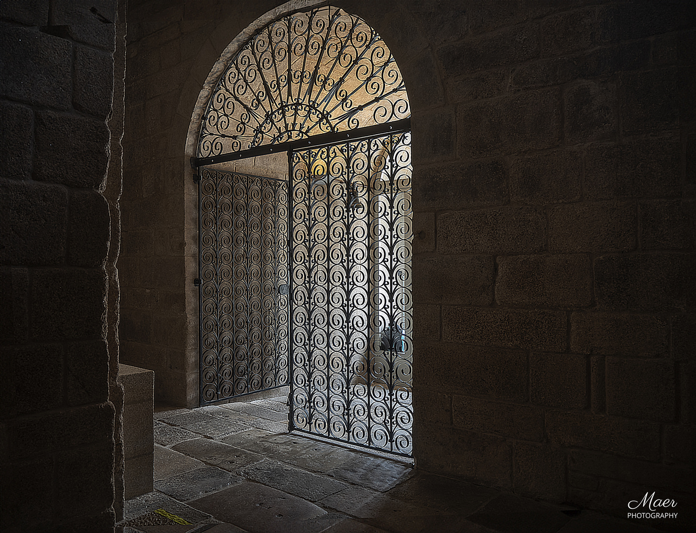 Entrada al Palacio episcopal, es un  museo hoy en día.