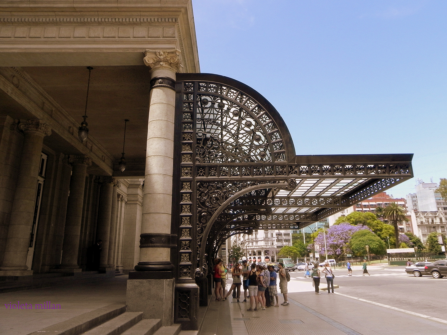 entrada al teatro colon