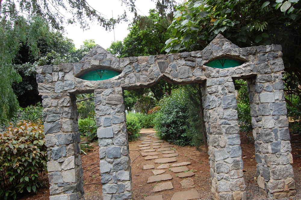 Entrada al Templo Guanche