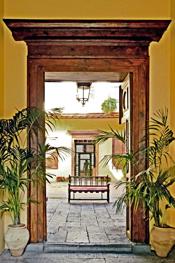 Entrada de la casa