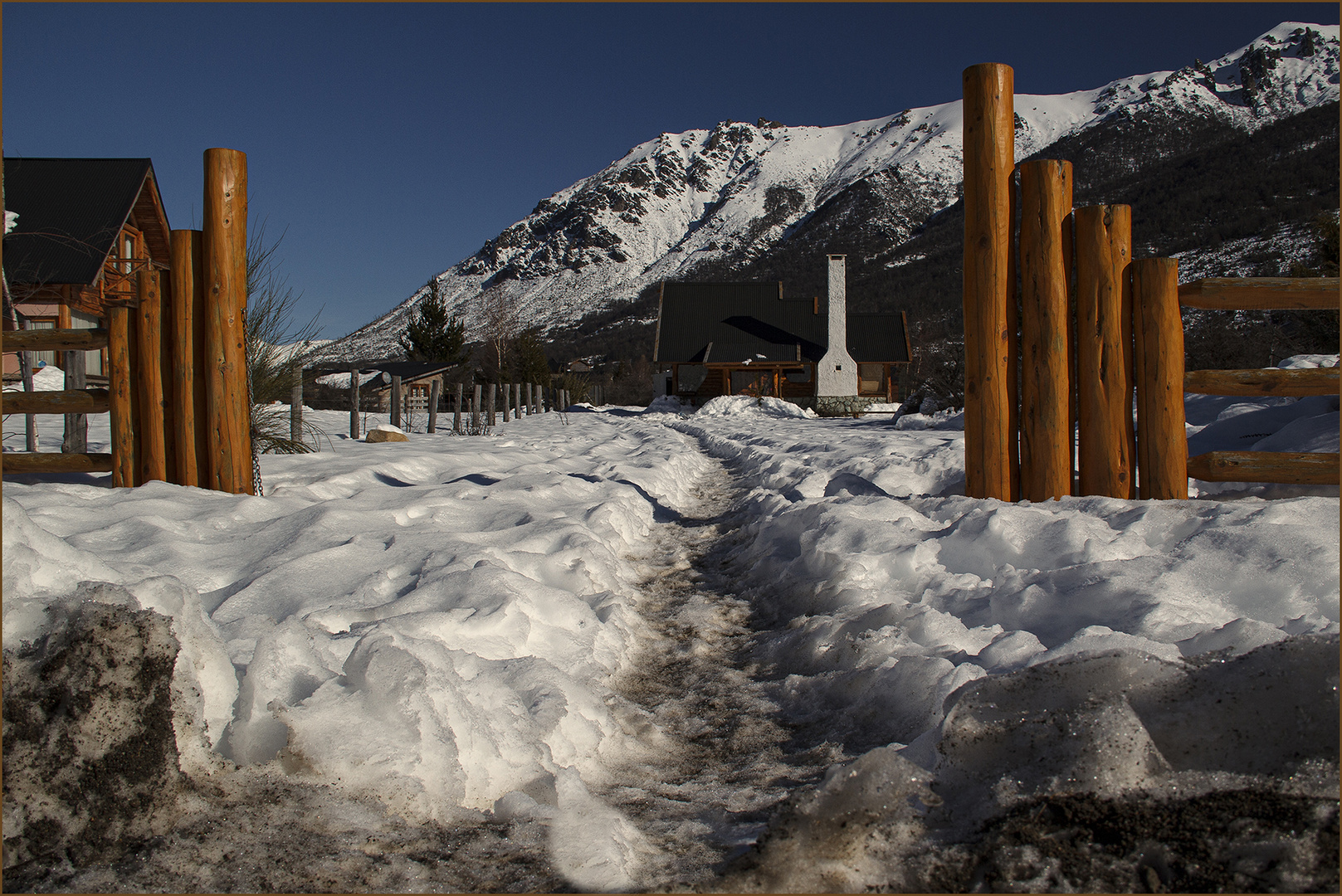 Entrada nevada