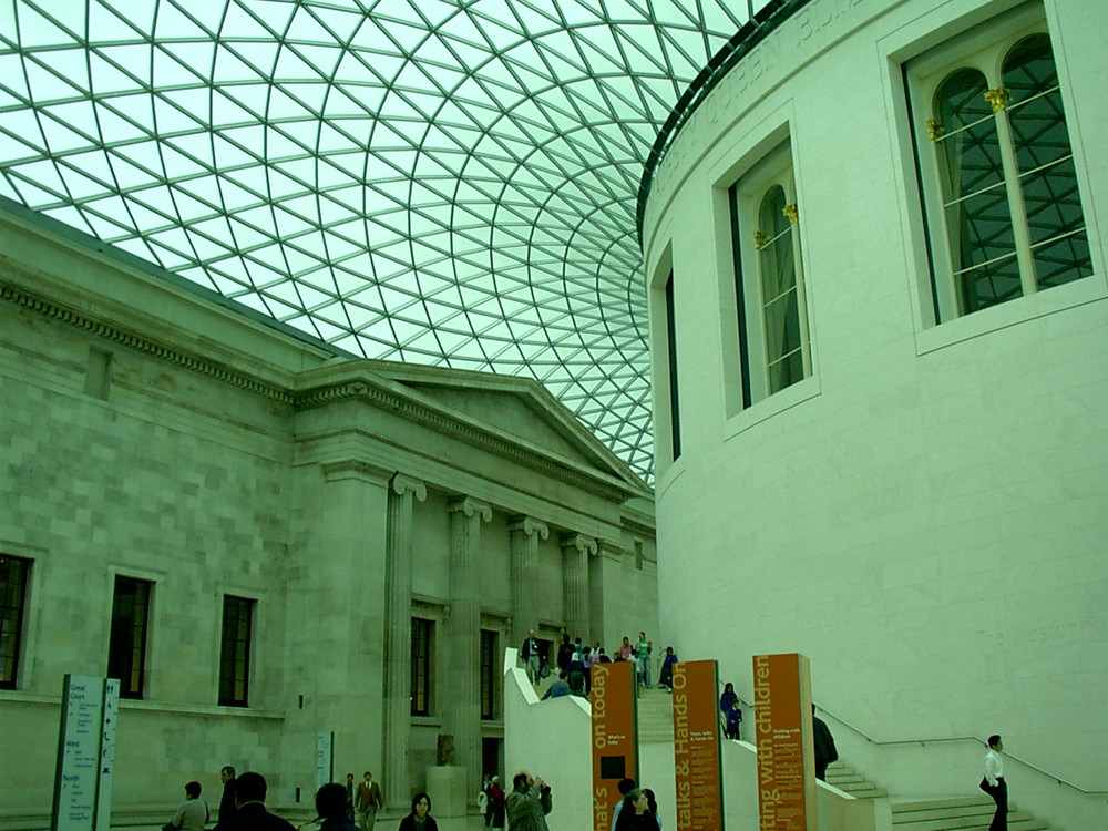 Entrance hall of the British Museum