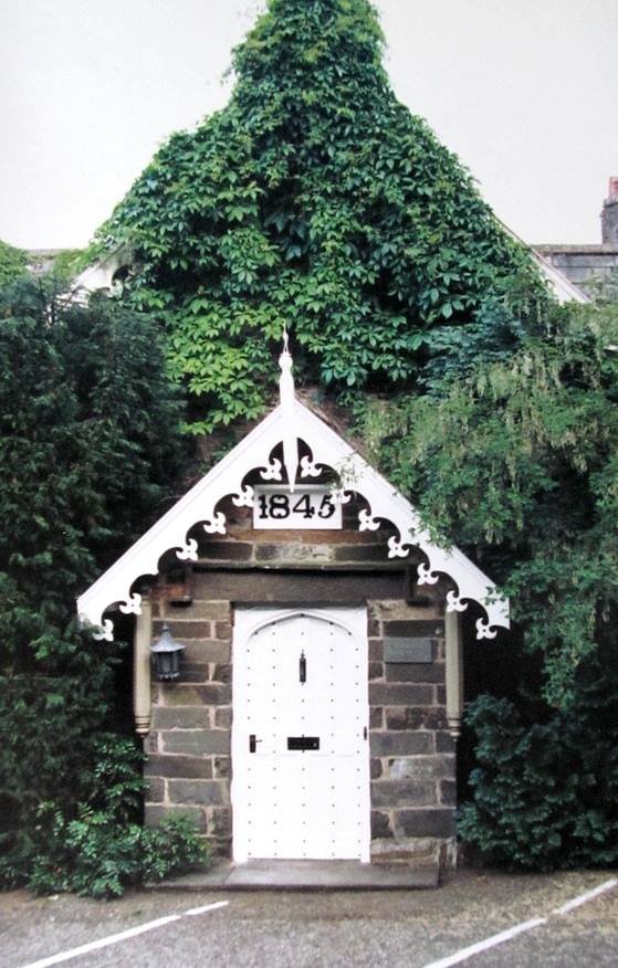 entrance old girlschool Iake district England