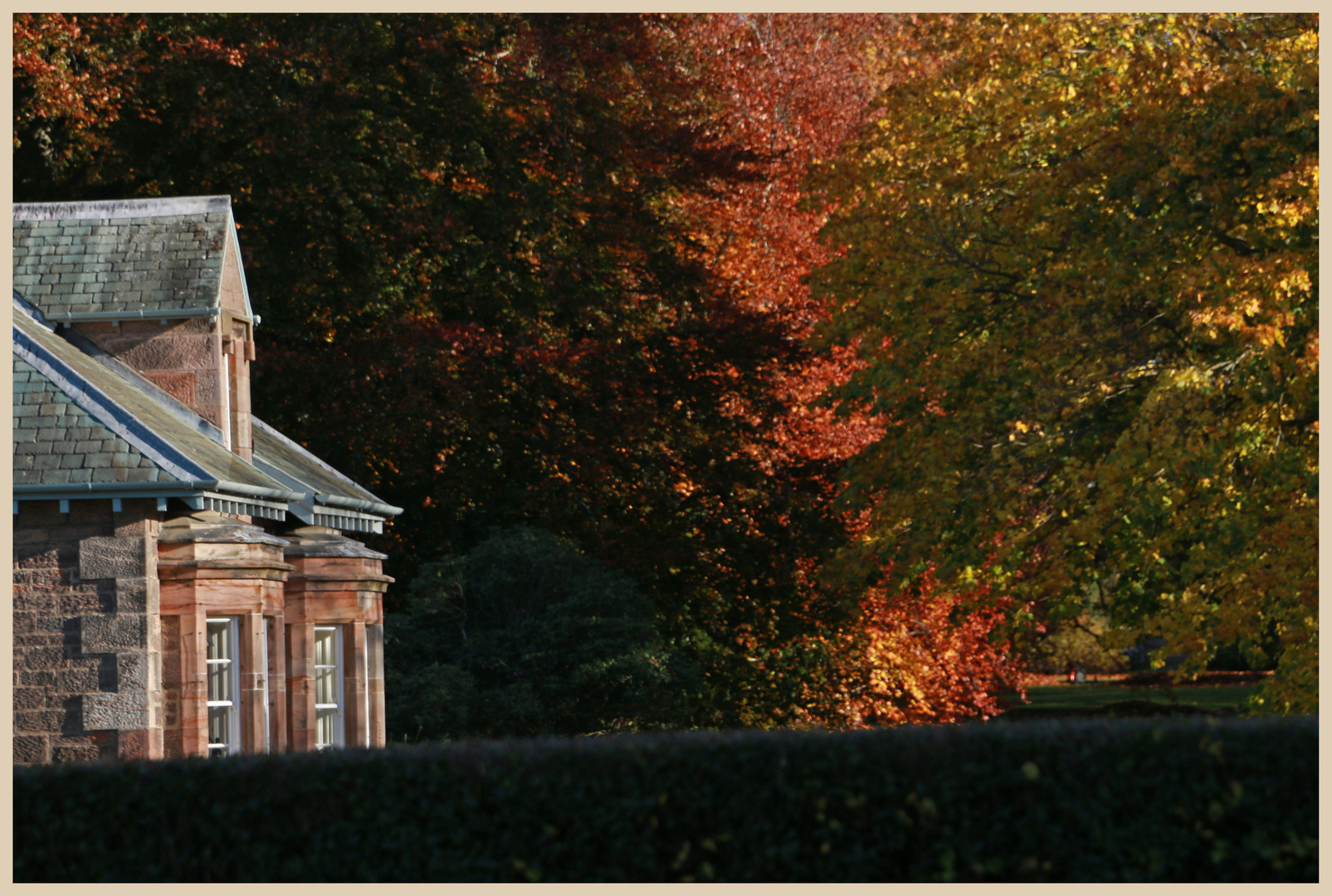 entrance to Etal manor