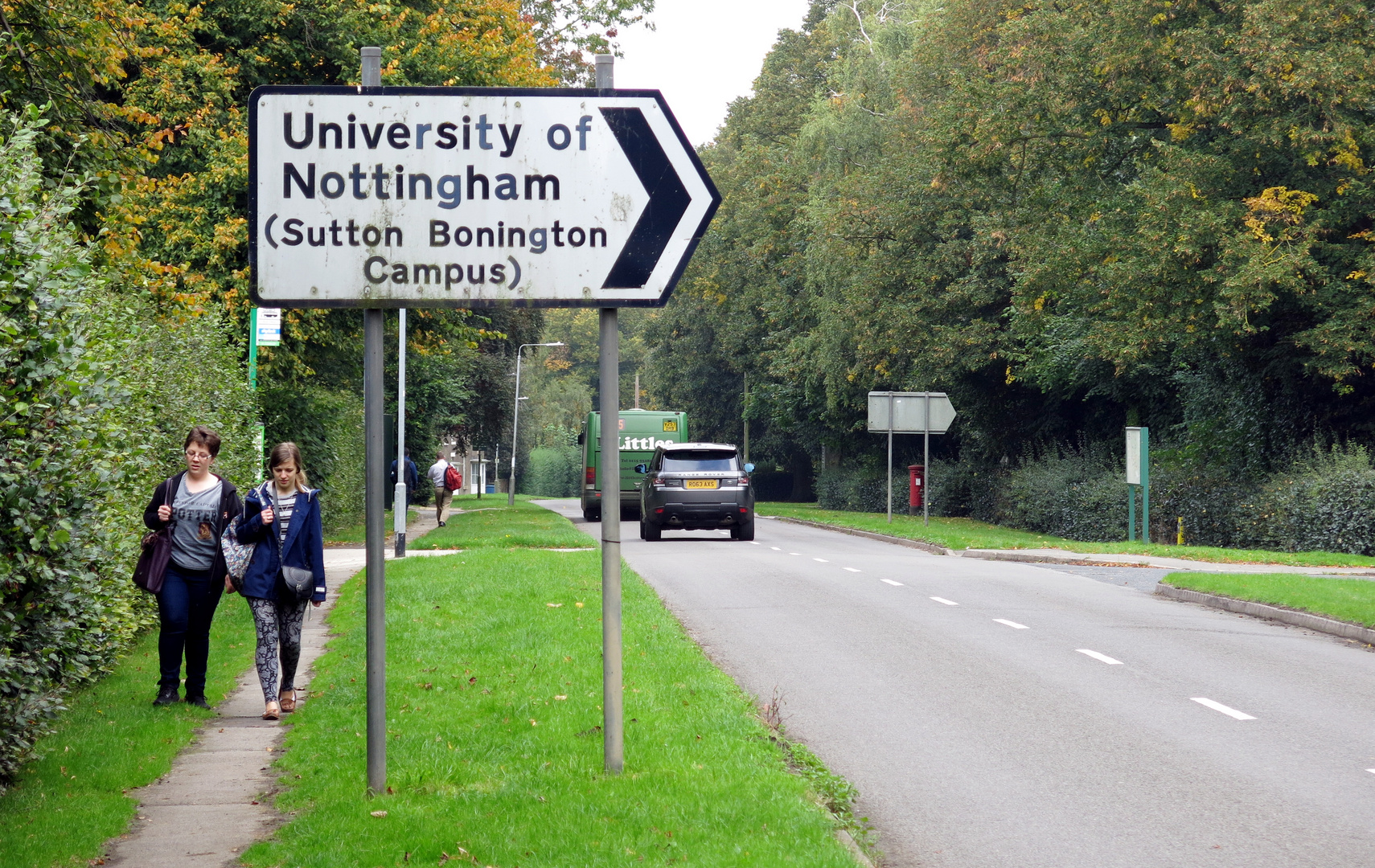 Entrance to the University