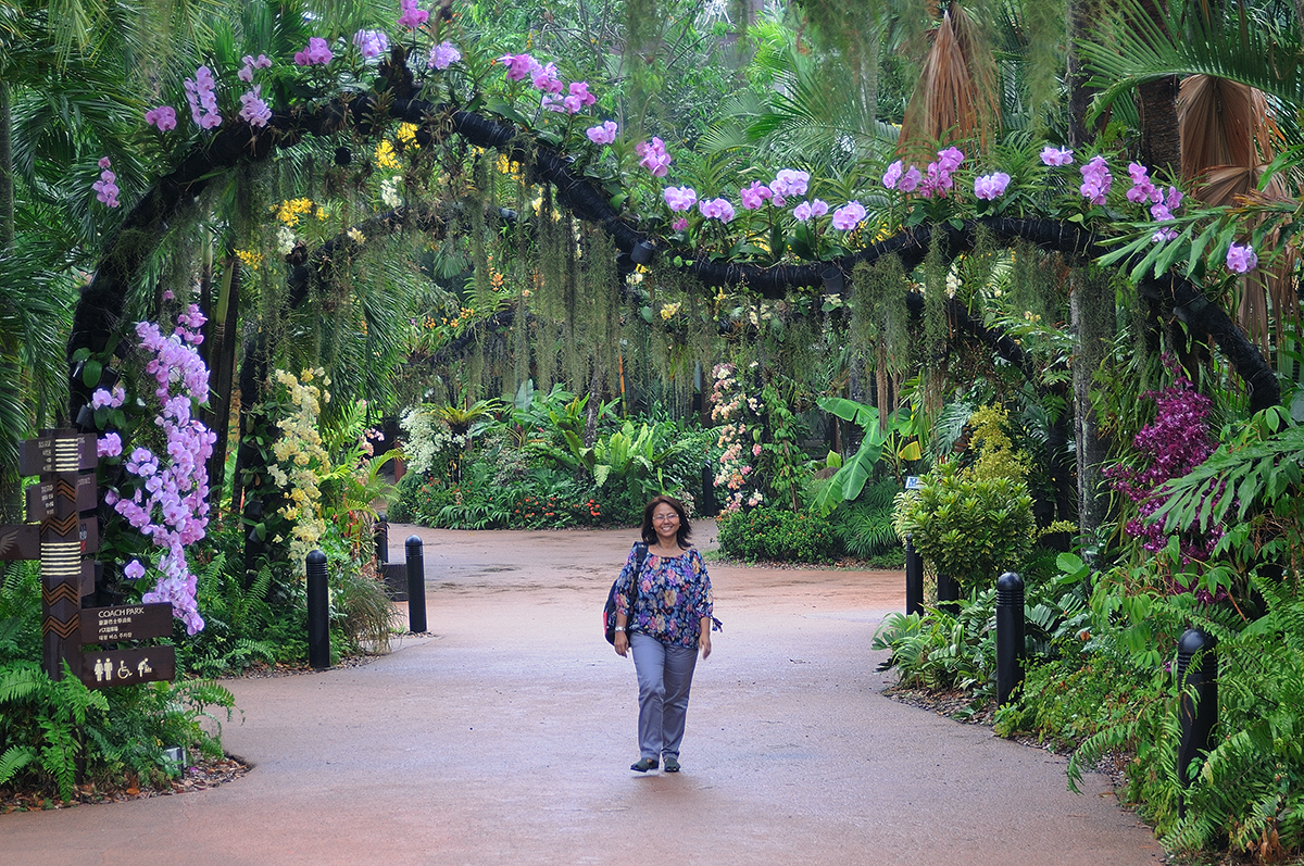 Entrance to Wildlife Reserves Singapore