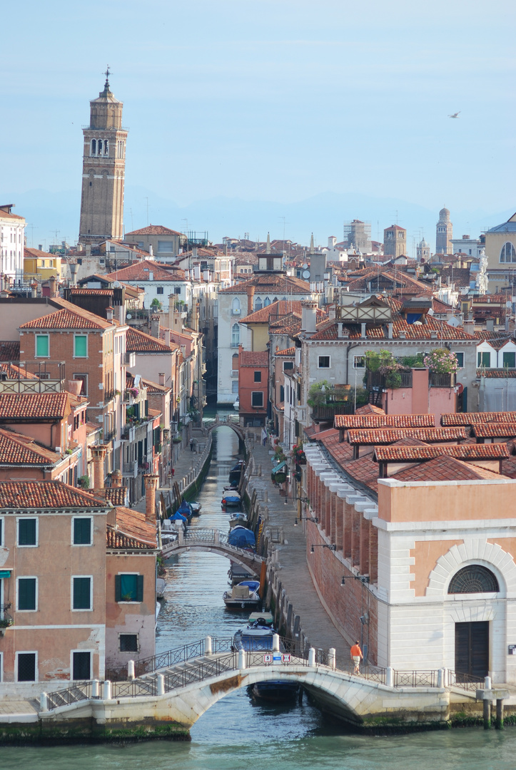 Entrando en Venecia