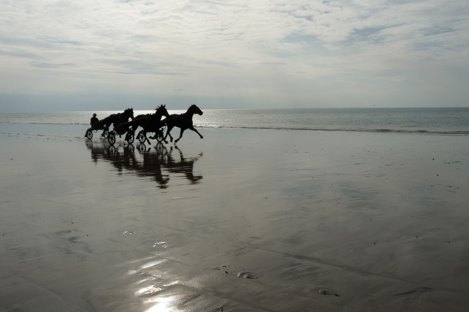 Entraînement à Jullouville - Normandie